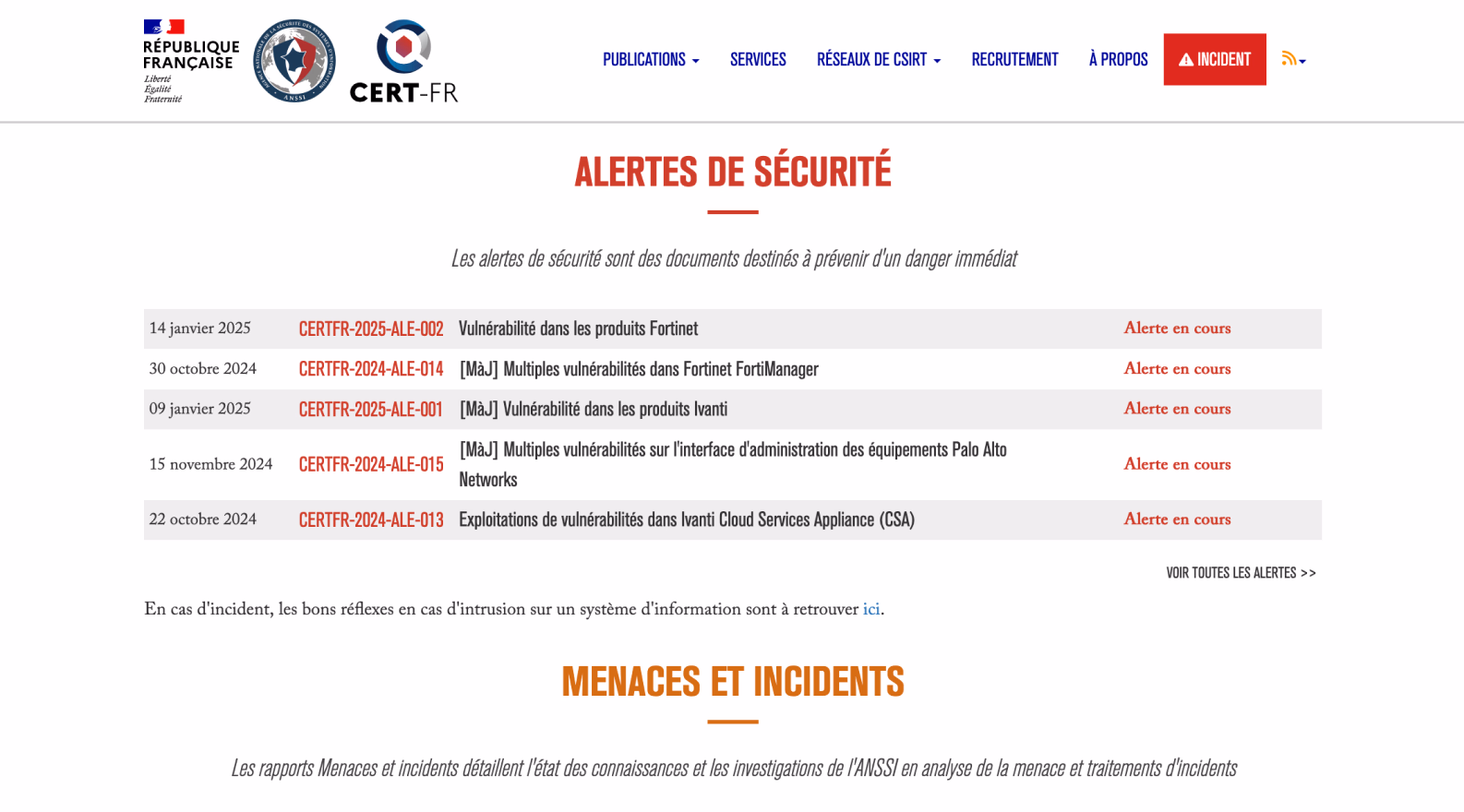 Illustration du service