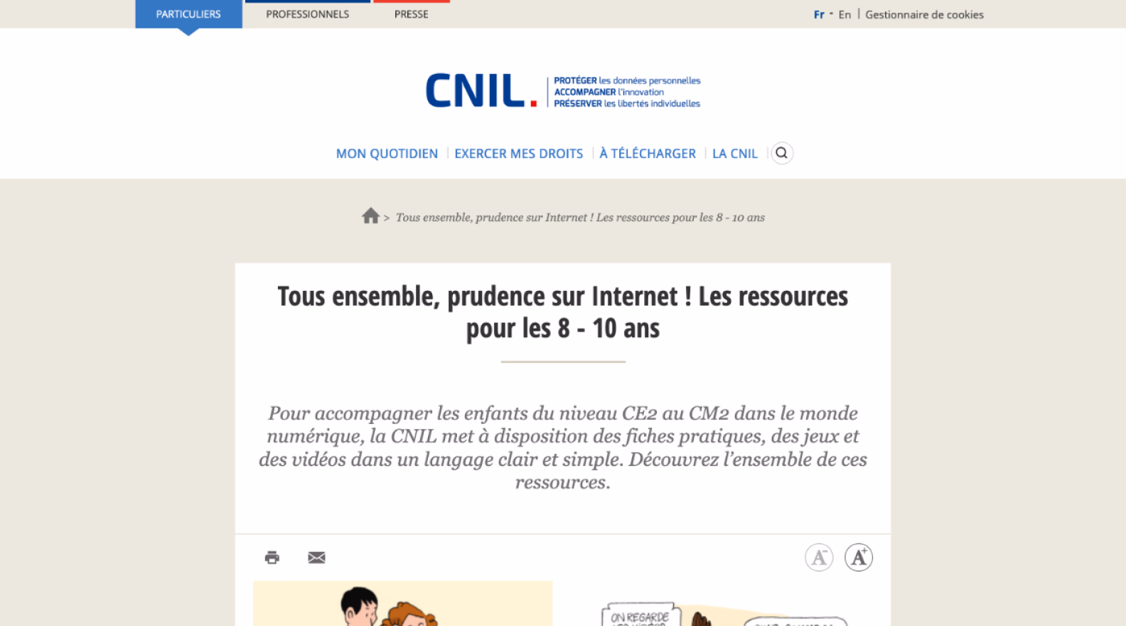 Illustration du service